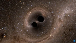 Ondas gravitacionais e colisões de buracos negros: como o universo revela seus segredos sem luz