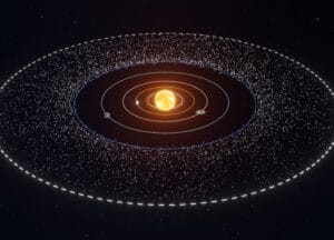 O cinturão de Kuiper: um relicário gelado nos confins do Sistema Solar